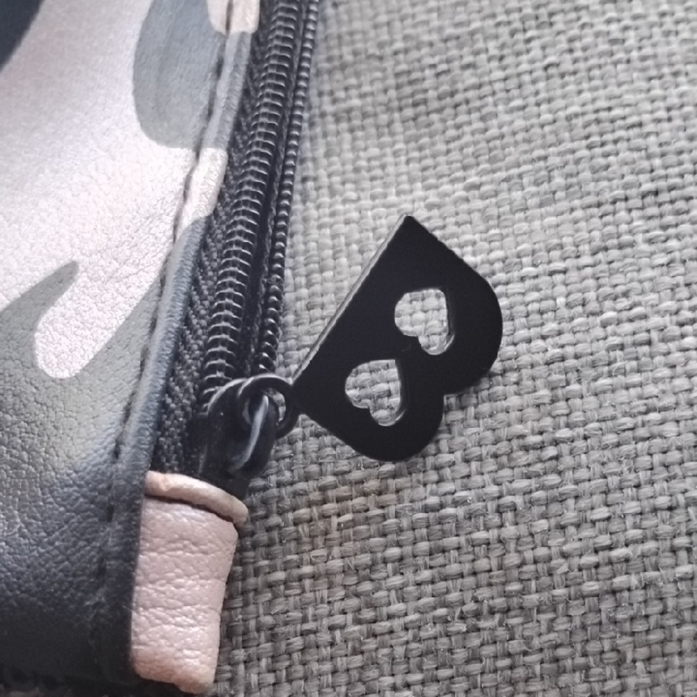 ipsy Pink and Black Cosmetic Case with Playful Design - Picture 3 of 5